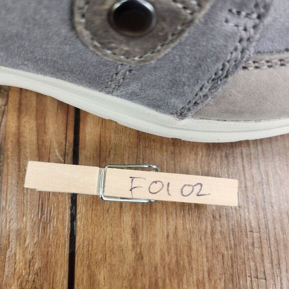 Sorel Explorer Joan Womens Size 5 Gray Suede Lace Up Boho Ankle Boots NL3039-052 - Picture 11 of 11